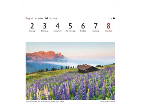 Alpen Sehnsuchtskalender