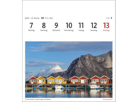 Norwegen Sehnsuchtskalender
