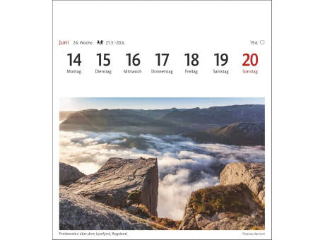 Norwegen Sehnsuchtskalender