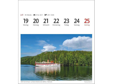 Norwegen Sehnsuchtskalender