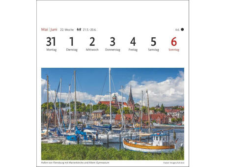 Ostseeküste Sehnsuchtskalender