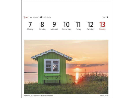 Ostseeküste Sehnsuchtskalender