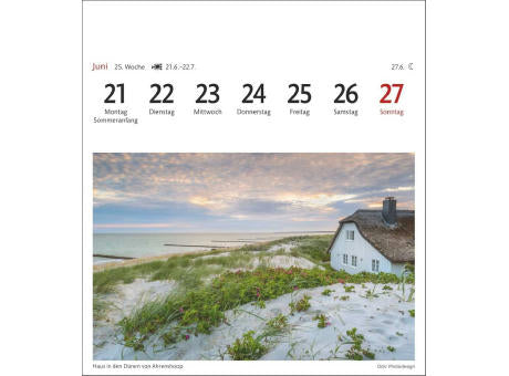Ostseeküste Sehnsuchtskalender