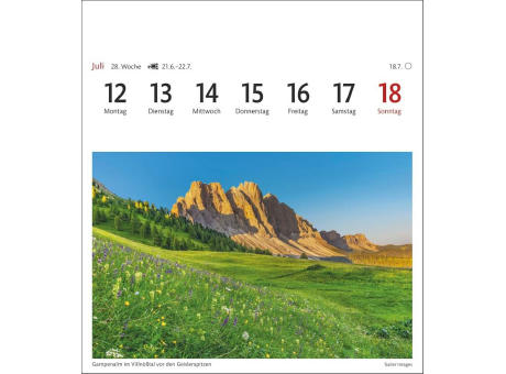 Südtirol Sehnsuchtskalender