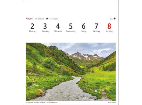 Südtirol Sehnsuchtskalender