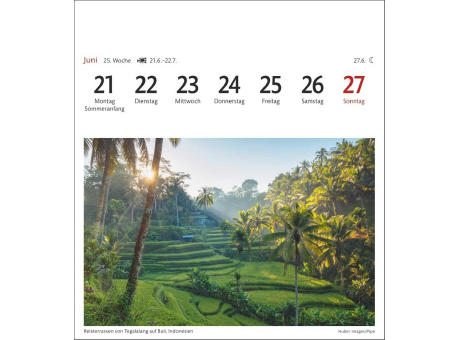 Traumziele Sehnsuchtskalender