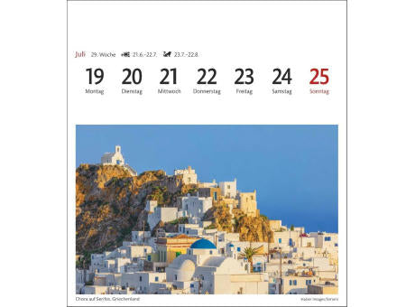 Traumziele Sehnsuchtskalender