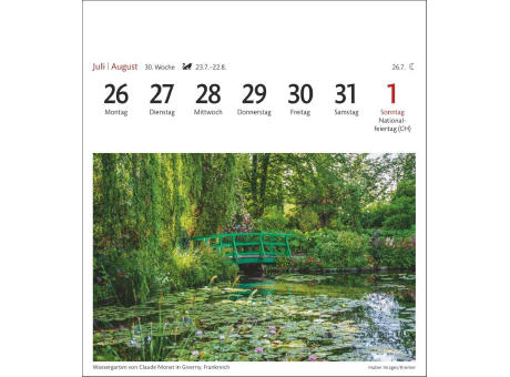 Traumziele Sehnsuchtskalender