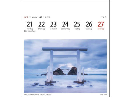 Japan Sehnsuchtskalender