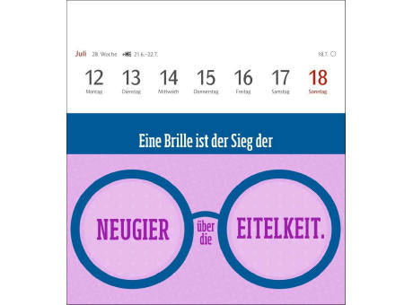 Der fette Vogel bricht den Ast Postkartenkalender