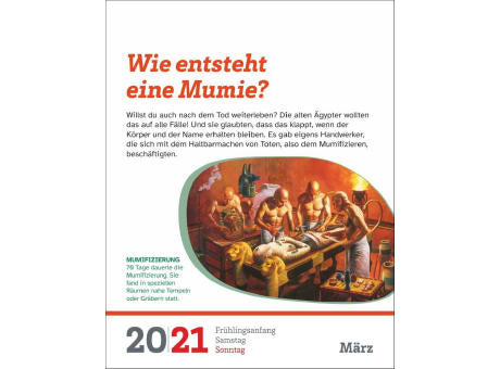 WAS IST WAS Der Kalender Tagesabreißkalender