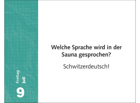 Witzirin Tagesabreißkalender