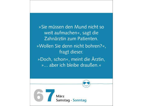 Beste Witze Tagesabreißkalender