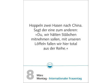 Beste Witze Tagesabreißkalender