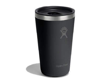 Hydro Flask 16 OZ ALL AROUND TUMBLER PRESS-IN LID BLACK