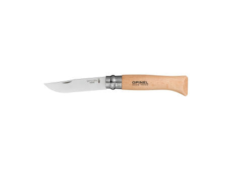 Opinel Inox No 08 Taschenmesser in einer Gürteletui