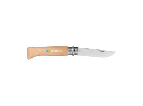 Opinel Inox No 08 Taschenmesser in einer Gürteletui