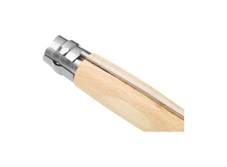 Opinel Inox No 8 Taschenmesser in einer Gürteletui