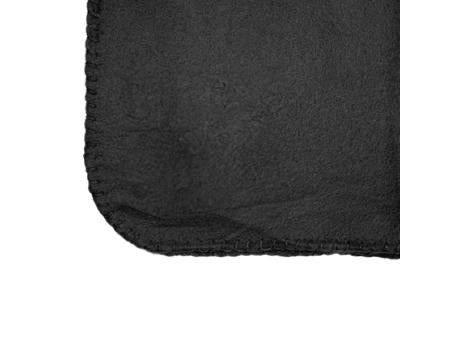 FLEECEDECKE MIT BEZUG BERING S/EINHEITSGRÖSSE BLACK