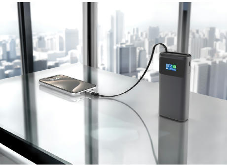Quantum RCS Ultra-Fast 45W 10.000mAh Powerbank mit Display