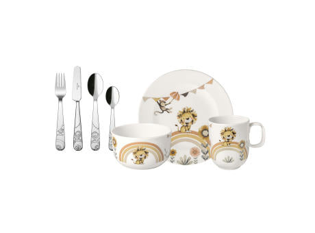 Roar like a Lion Kindergeschirr Set 7tlg.