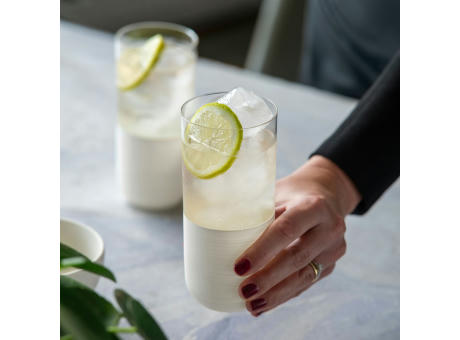 Manufacture Rock blanc Longdrink-Glas, Set 4tlg.
