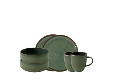 Crafted Breeze Fruehstuecks Set 6tlg.
