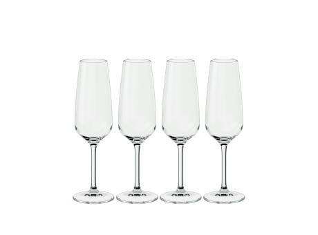 Voice Basic Glas Champagne Sektglas 4er Set