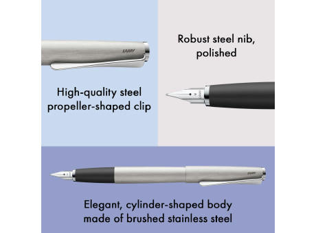 Füllhalter LAMY studio brushed