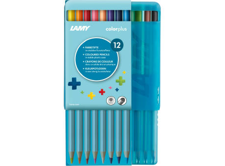 Farbstift colorplus  12 Kunststoffbox