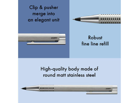 Druckbleistift LAMY logo brushed