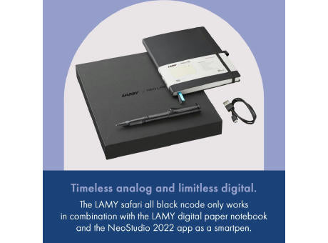 Digital Writing LAMY safari all black ncode Set all-black