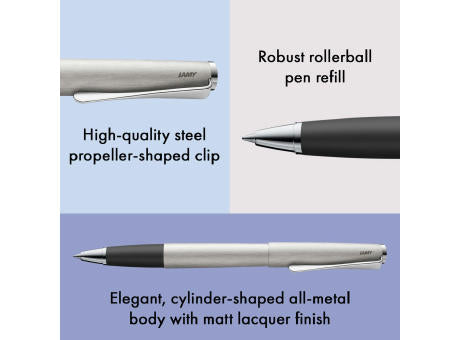 Tintenroller LAMY studio brushed