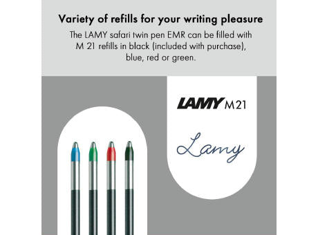 Digital Writing LAMY safari twin pen all black EMR all-black
