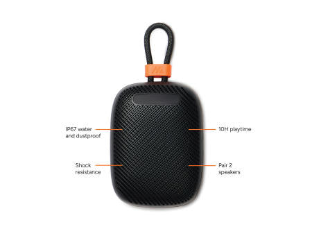 Nordic Drift Titan IP67 wasser-& staubgeschützter 5W-Speaker