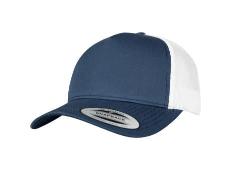 FX6506T050-5-Panel Retro Trucker 2-Tone Cap
