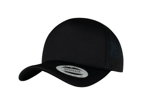FX6005FC493-Foam Trucker Cap Curved Visor
