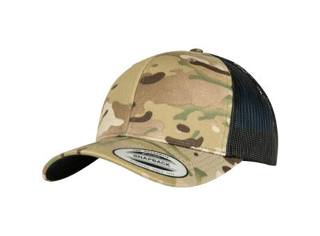 FX6606MC1394-Retro Trucker Multicam® Cap