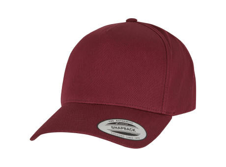 FX7707003-5-Panel Curved Classic Snapback Cap