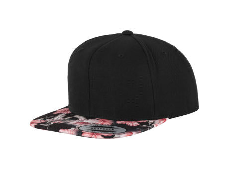FX6089F199-Floral Snapback Cap