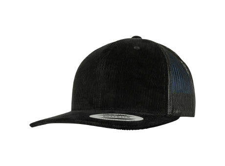 FX6606CT007-Corduroy Retro Trucker Cap