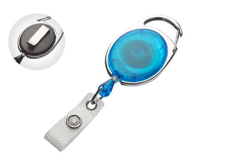Ausweisjojo Jojo 1025, blau-transparent