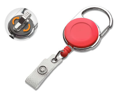 Ausweisjojo Jojo 1026, rot-transparent