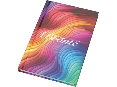 Novella Brontë A5 Hardcover Notizbuch mit glänzendem Finish – 100 Blatt