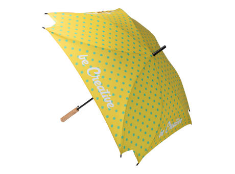 individueller Regenschirm CreaRain Square RPET