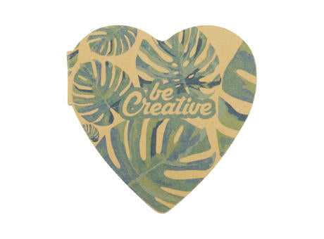 Individuelle Haftnotizen CreaStick Heart Eco