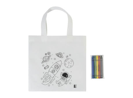 RPET Tasche zum Bemalen Spacolo