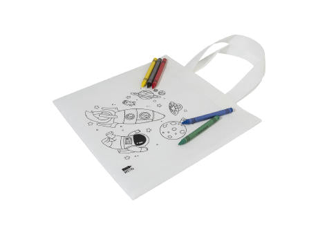 RPET Tasche zum Bemalen Spacolo