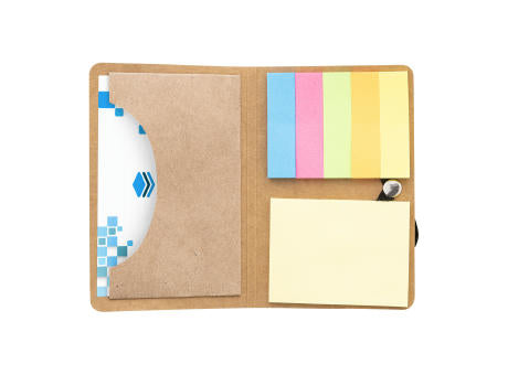 Haftnotizblock mit Kartenfach Cardnot