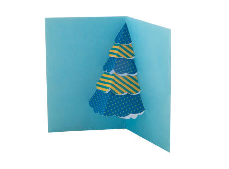 3D Weihnachtskarte Weihnachtsbaum Dimensions